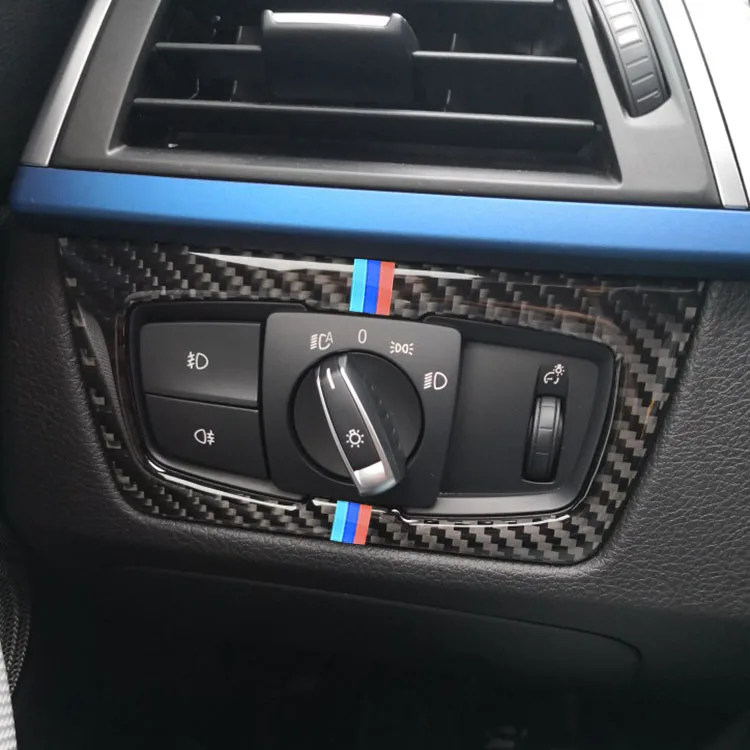 Carbon Fiber Headlight Switch Buttons Decorative Frame Cover Trim Dashboard Interior Molding Sticker for BMW F30 F34 Car Styling
Carbon Fiber Headlight Switch Buttons Decorative Frame Cover Trim Dashboard Interior Molding Sticker for BMW F30 F34 Car Styling