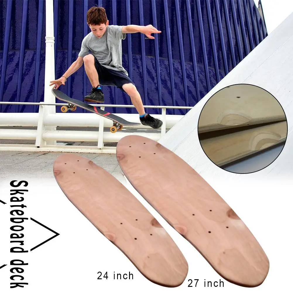 24 Inch / 27 Inch Maple Deck Fish Skateboard Deck Single Rocker Skateboard Professional Seven-Layer Deck
24 Inch / 27 Inch Maple Deck Fish Skateboard Deck Single Rocker Skateboard Professional Seven-Layer Deck