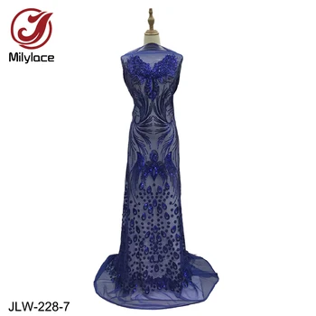 Milylace 2019 shiny French lace fabric 5 yard wholesale African tulle lace fabric with sequins for party wedding dresses JLW-228
Milylace 2019 shiny French lace fabric 5 yard wholesale African tulle lace fabric with sequins for party wedding dresses JLW-228