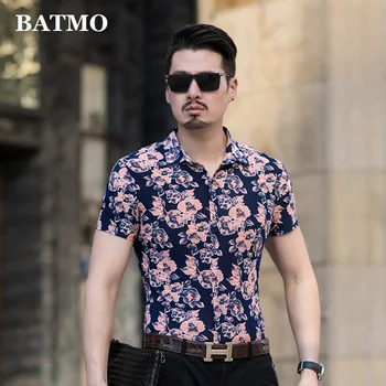 Batmo 2019 new arrival summer printed casual men's shirt,fashion Floral shirt men ,plus-size M-7XL 9985
Batmo 2019 new arrival summer printed casual men's shirt,fashion Floral shirt men ,plus-size M-7XL 9985