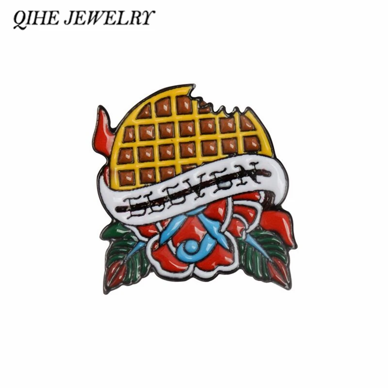 QIHE JEWELRY Eleven's Waffle Stranger Things Enamel pins Lapel pins Badges Brooches for men women Cloth Backpack Accessories
QIHE JEWELRY Eleven's Waffle Stranger Things Enamel pins Lapel pins Badges Brooches for men women Cloth Backpack Accessories