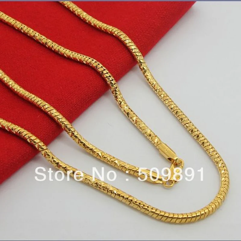 NE1527 Men Accessories Fashion 3.5mm Snake Chain Necklaces Jewelry 24k Gold Vacuum Plating Lead Free High Quality Charm Present
NE1527 Men Accessories Fashion 3.5mm Snake Chain Necklaces Jewelry 24k Gold Vacuum Plating Lead Free High Quality Charm Present