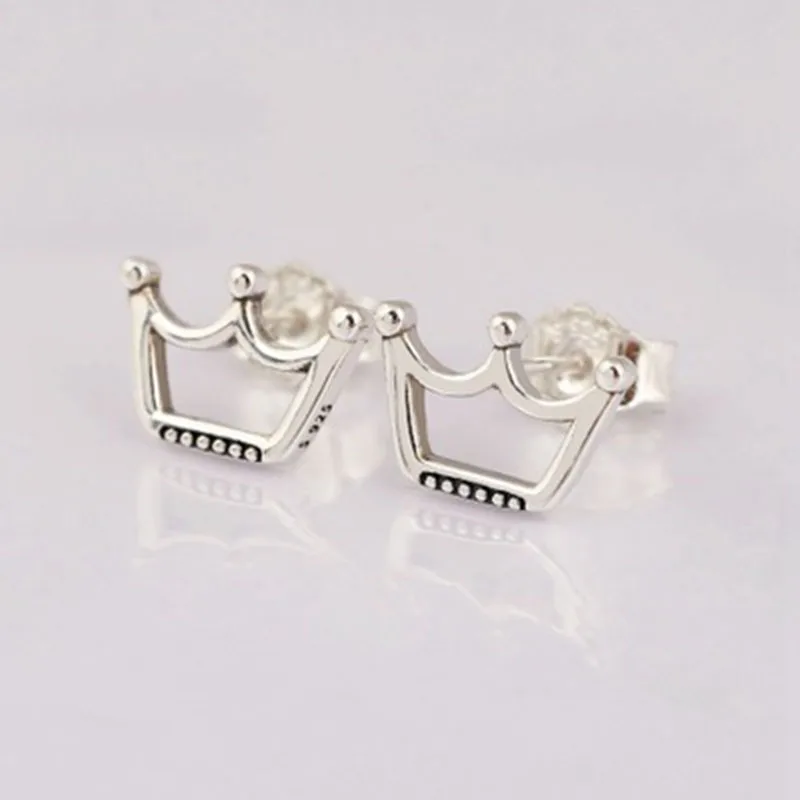 2018 Spring Authentic 925 Sterling Silver Original Hollow Enchanted Crowns Stud Earrings For Women Best Gift Jewelry
2018 Spring Authentic 925 Sterling Silver Original Hollow Enchanted Crowns Stud Earrings For Women Best Gift Jewelry