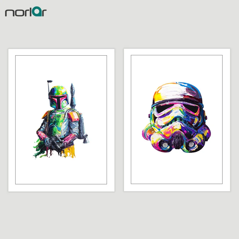 Print Oil Painting Color Star Wars Stormtrooper Skull Wall Art Canvas Painting For Living Room Home Decoration No Frame
Print Oil Painting Color Star Wars Stormtrooper Skull Wall Art Canvas Painting For Living Room Home Decoration No Frame