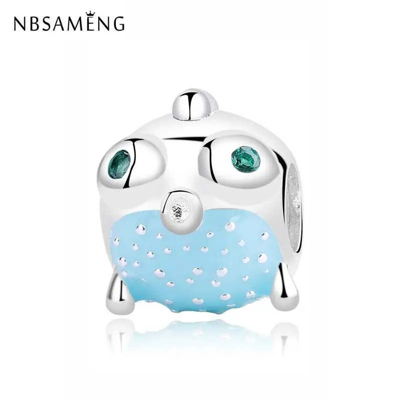 Real 100% 925 Sterling Silver Charm Bead Puffer Fish Charms Ocean Animal Fit Original Pandora Bracelets Women Diy Jewelry Making
Real 100% 925 Sterling Silver Charm Bead Puffer Fish Charms Ocean Animal Fit Original Pandora Bracelets Women Diy Jewelry Making