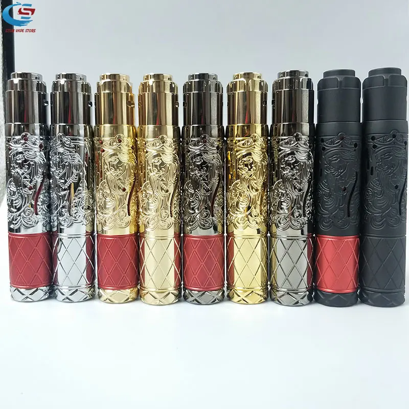 Newest electronic cigarette Suicide queen Mechanical Mod kit 25mm diameter Brass material fit 18650 20700 Mech MOD vape mods kit
Newest electronic cigarette Suicide queen Mechanical Mod kit 25mm diameter Brass material fit 18650 20700 Mech MOD vape mods kit