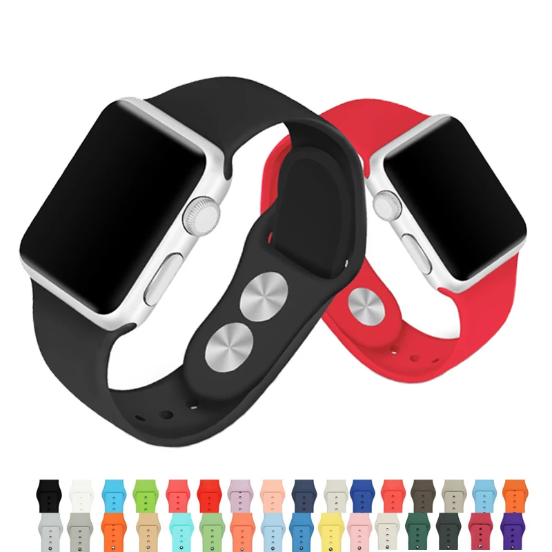 Natural silicone correa strap for apple watch band 4 44mm 42mm 38mm bracelet sport rubber belt for iwatch watchband 40mm 3/2/1
Natural silicone correa strap for apple watch band 4 44mm 42mm 38mm bracelet sport rubber belt for iwatch watchband 40mm 3/2/1