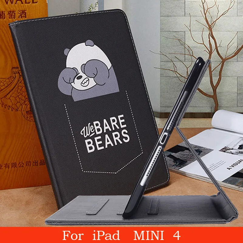Case For iPad Mini 4 Cartoon Bear Flip Case Auto Wake Up Sleep Smart Stand Leather Cover Case For Apple iPad Mini 8 inch
Case For iPad Mini 4 Cartoon Bear Flip Case Auto Wake Up Sleep Smart Stand Leather Cover Case For Apple iPad Mini 8 inch