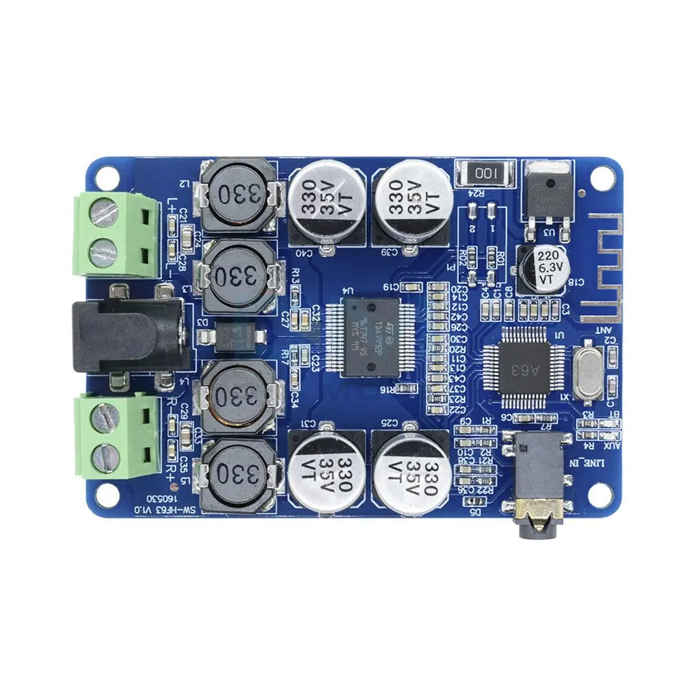 Tda7492P Power Amplifier Board Csr4.0 Stereo Audio Receiving Power Amplifier Board
Tda7492P Power Amplifier Board Csr4.0 Stereo Audio Receiving Power Amplifier Board