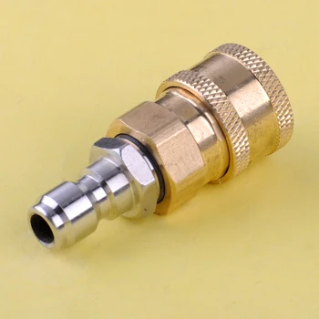LETAOSK Pressure Hose Coupling Adapter Connector M22x14mm 1/4"Coupler Plug For HD HDS Spray Pressure Washer
LETAOSK Pressure Hose Coupling Adapter Connector M22x14mm 1/4"Coupler Plug For HD HDS Spray Pressure Washer