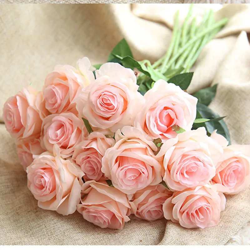 Artificial Flowers Rose Silk Flowers Bouquet Dried Flowers Decorative for Home Valentine's Day Wedding Decorations Fake Flowers
Artificial Flowers Rose Silk Flowers Bouquet Dried Flowers Decorative for Home Valentine's Day Wedding Decorations Fake Flowers