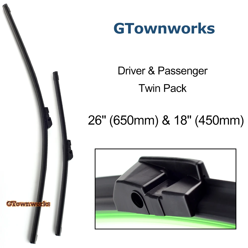Wiper Blades For BMW 5 Series F11 Touring 2010-2016 Windshield Rubber Wiper Blade 26'' 18'' Car Accessories
Wiper Blades For BMW 5 Series F11 Touring 2010-2016 Windshield Rubber Wiper Blade 26'' 18'' Car Accessories