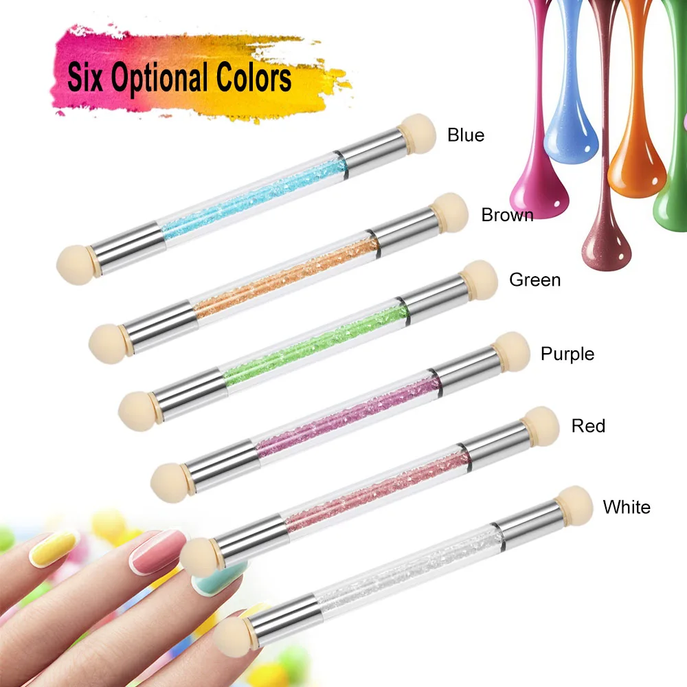 Double-ended Nail Art Picking Dotting Brush Pen Nail Art Sponge Brush Powder Acrylic Gradient Shading Pen Brush Manicure Tool
Double-ended Nail Art Picking Dotting Brush Pen Nail Art Sponge Brush Powder Acrylic Gradient Shading Pen Brush Manicure Tool
