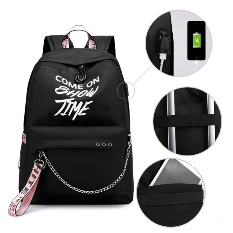 FANSON black Women Backpack Female Nylon Teens Men Schoolbag Casual Style Student School Bags for Teenage Girls Back Pack Solid
FANSON black Women Backpack Female Nylon Teens Men Schoolbag Casual Style Student School Bags for Teenage Girls Back Pack Solid