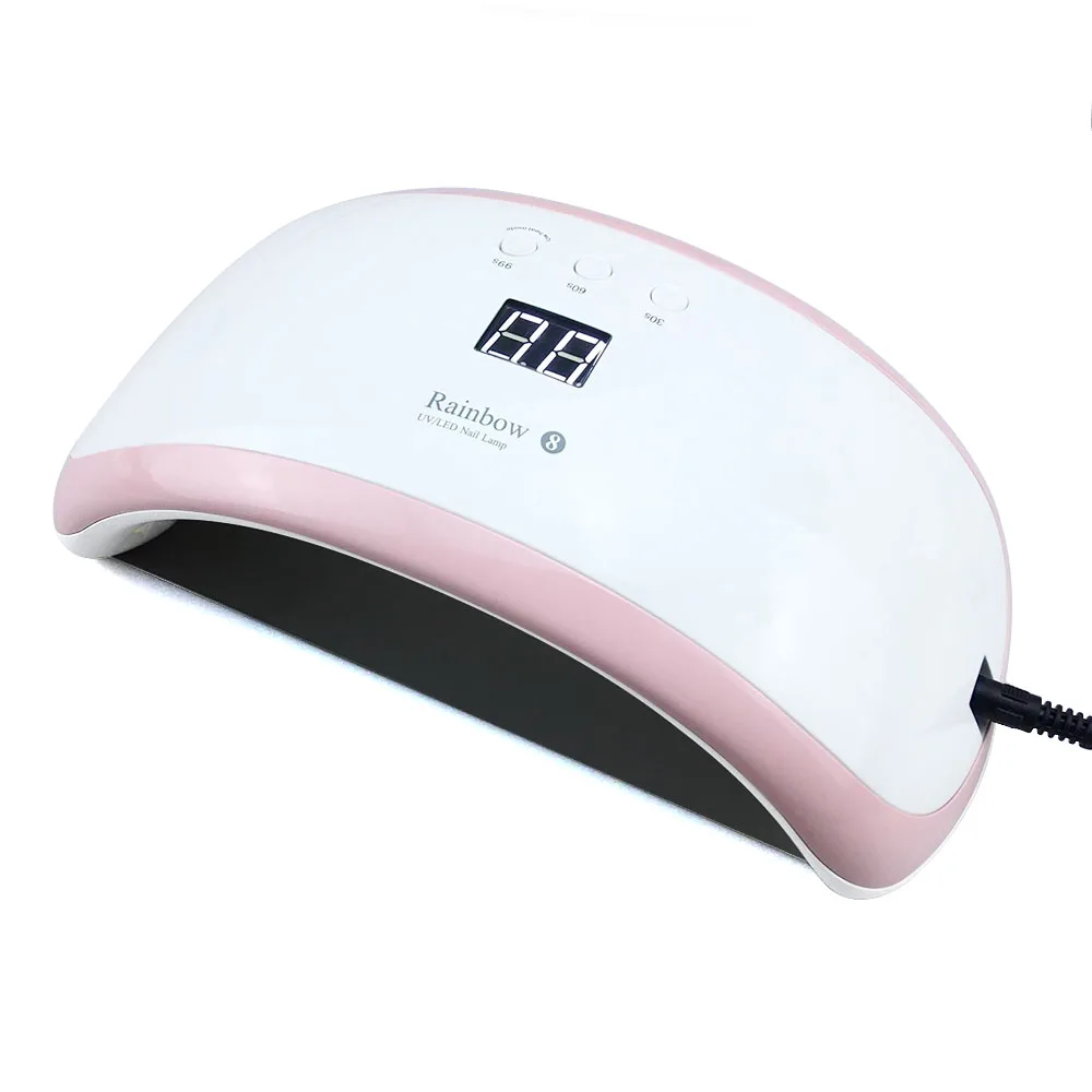 Rainbow 8 36W LED UV SUN Lamp Nail Low Heat Gel Polish Nail Dryer Curing Hard Gel Extension LCD Timer Display Nail Art Tools
Rainbow 8 36W LED UV SUN Lamp Nail Low Heat Gel Polish Nail Dryer Curing Hard Gel Extension LCD Timer Display Nail Art Tools