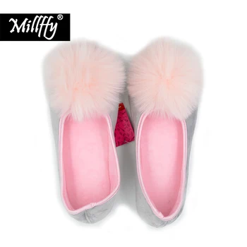 Millffy new spring and autumn fluffy pink fur rabbit ball jelly shoes woman ballerina shoes sneakers
Millffy new spring and autumn fluffy pink fur rabbit ball jelly shoes woman ballerina shoes sneakers