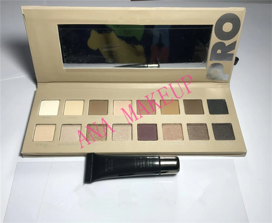 Лучшая цена PRO Palette 3 shimmer & matte 16 цветов Палитра теней для век и мини за сценами