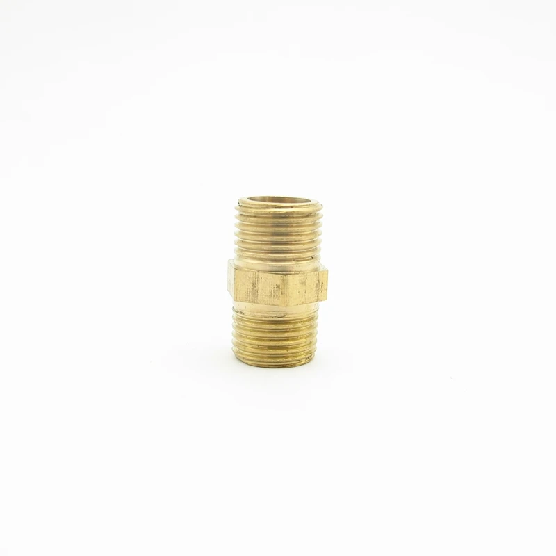 1/8" BSP Male Thread Brass Pipe Fitting Hex Nipple Coupler Connector Adapter For Water Fuel Gas Length 18.5mm
1/8" BSP Male Thread Brass Pipe Fitting Hex Nipple Coupler Connector Adapter For Water Fuel Gas Length 18.5mm