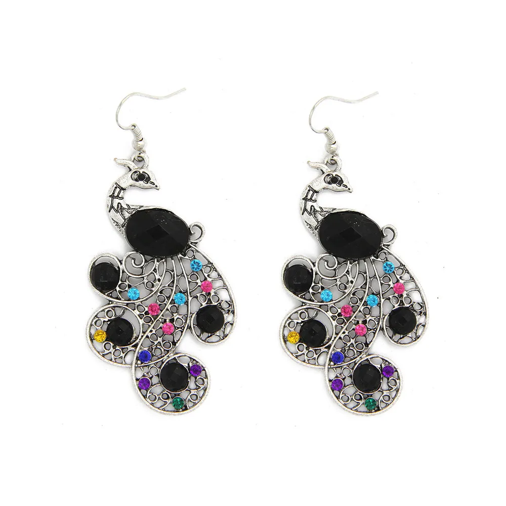 Vintage Peacock earrings Crystal Big Earrings for Women India Earrings Imitated jewelry brincos grandes coupon CE120
Vintage Peacock earrings Crystal Big Earrings for Women India Earrings Imitated jewelry brincos grandes coupon CE120