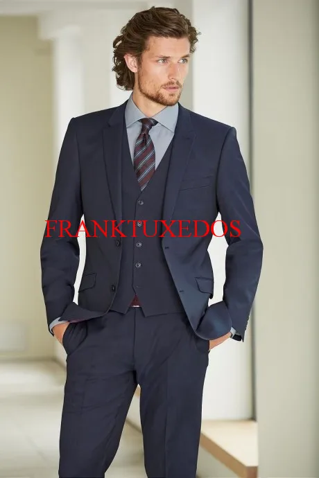 2017 New Arrival Groom Tuxedos With Embroidery Men's Suit Groomsmen Mens Wedding Suits Prom Suits(Jacket+Pants+Vest+Tie)
2017 New Arrival Groom Tuxedos With Embroidery Men's Suit Groomsmen Mens Wedding Suits Prom Suits(Jacket+Pants+Vest+Tie)