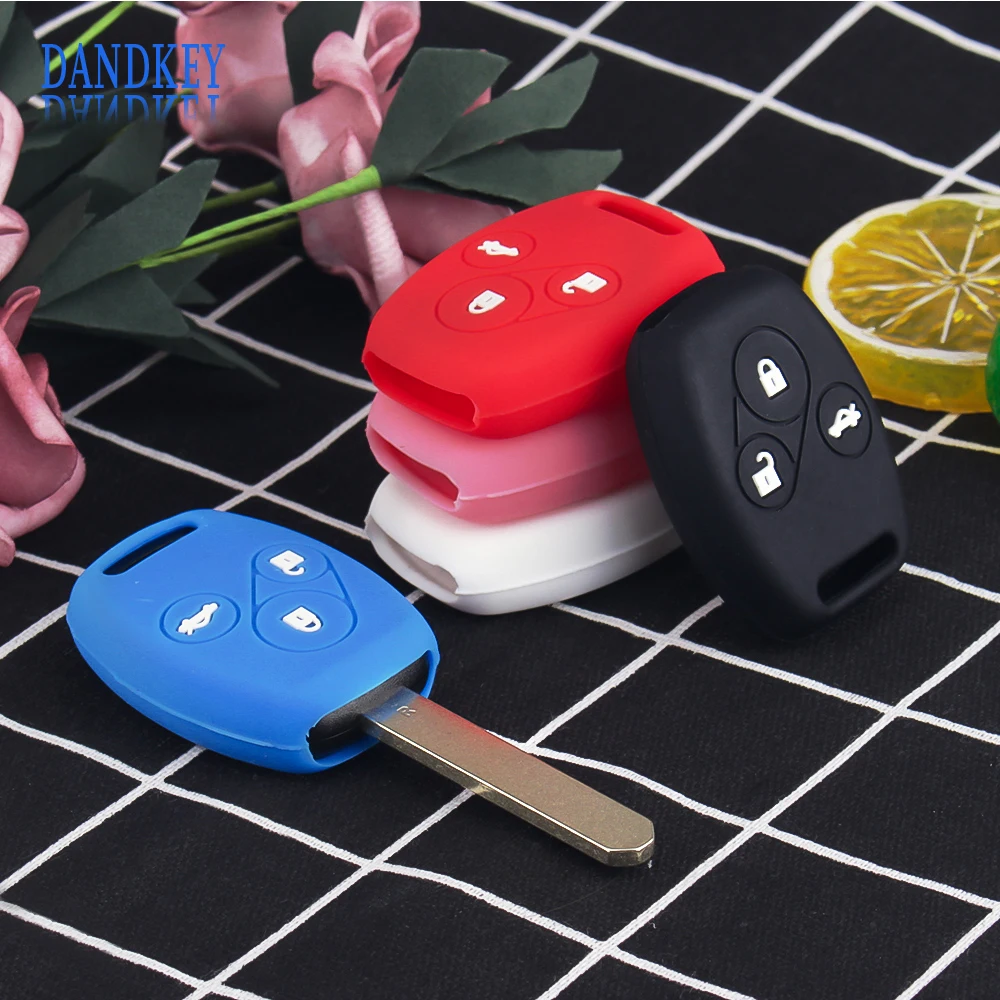 Dandkey 3 Button Silicone Car Key Cover Case Skin For Honda Accord CR-V Civic CRV Jazz Civic Pilot Fit Remote Car Key Car-stying
Dandkey 3 Button Silicone Car Key Cover Case Skin For Honda Accord CR-V Civic CRV Jazz Civic Pilot Fit Remote Car Key Car-stying
