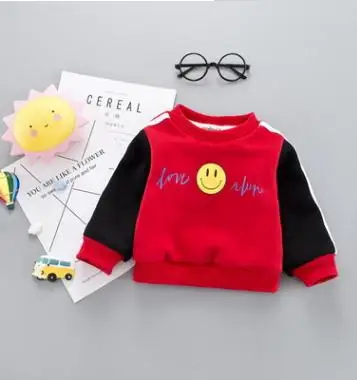 Thicken Long-sleeve Children's Clothing 2019 Autumn Winter Baby Clothes Sanding Infant Clothing Boy Girl Pullover SY-F185004
Thicken Long-sleeve Children's Clothing 2019 Autumn Winter Baby Clothes Sanding Infant Clothing Boy Girl Pullover SY-F185004