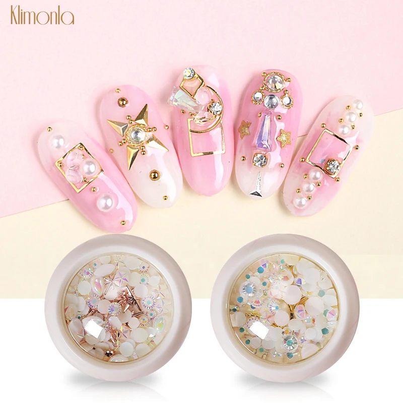 New 3D Shiny Nail Rhinestone Mixed Crystal Studs Rivet Nail Jewelry Decorations For Manicure Tips Star Moon Nail Design
New 3D Shiny Nail Rhinestone Mixed Crystal Studs Rivet Nail Jewelry Decorations For Manicure Tips Star Moon Nail Design