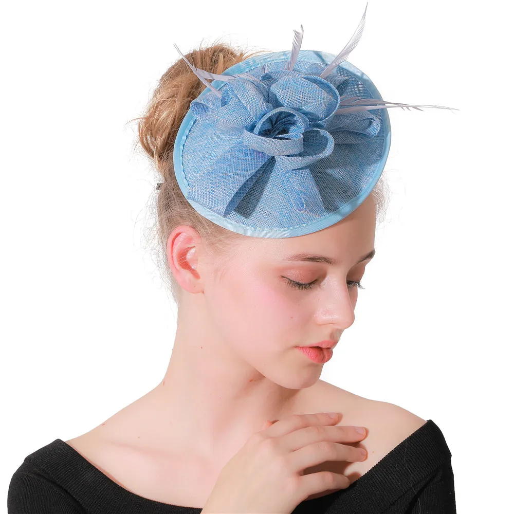 women wedding fascinator hats party hats with headbands Imitation sinamay ladies party kenducky derby fashion female headpiece
women wedding fascinator hats party hats with headbands Imitation sinamay ladies party kenducky derby fashion female headpiece