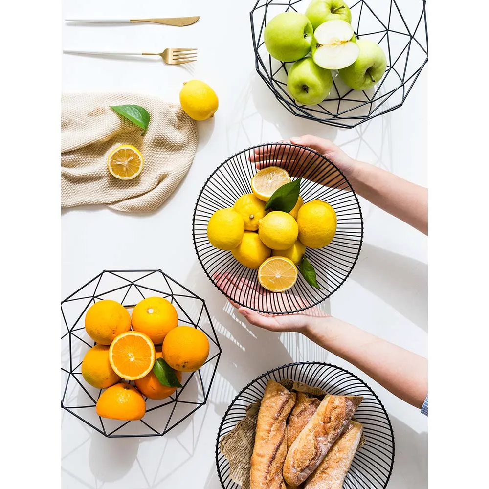 MDZF SWEETHOME Nordic Style Iron Drain Fruit Basket Creative Vegetable Snack Candy Storage Basket
MDZF SWEETHOME Nordic Style Iron Drain Fruit Basket Creative Vegetable Snack Candy Storage Basket