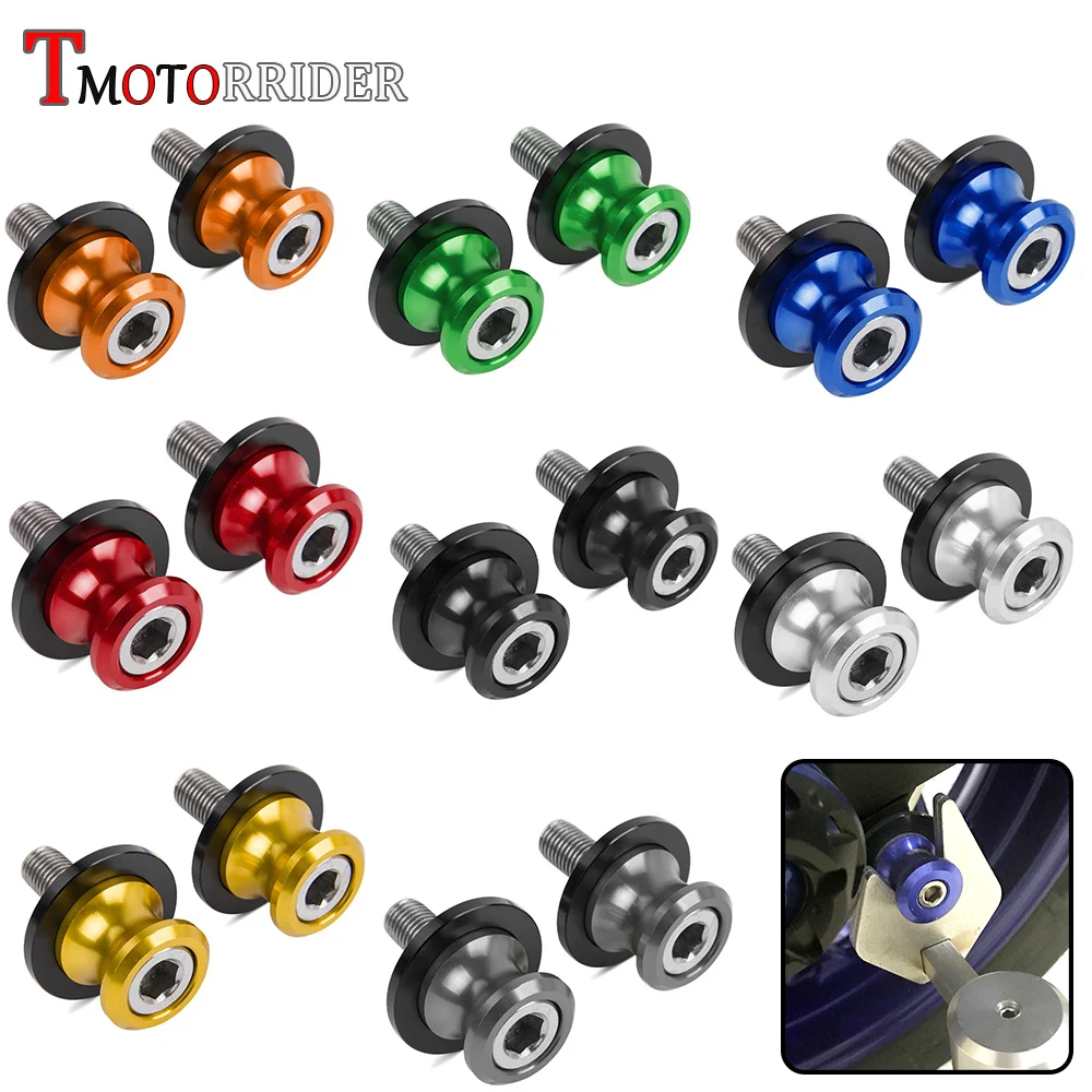 Motorcycle Accessories Aluminum Swingarm 8mm Slider Spool Stand Screw Stud Bolt Nut Kit for Honda Suzuki Ducati Kawasaki
Motorcycle Accessories Aluminum Swingarm 8mm Slider Spool Stand Screw Stud Bolt Nut Kit for Honda Suzuki Ducati Kawasaki