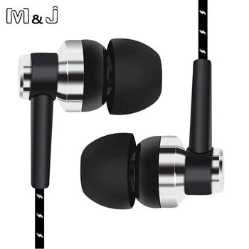 M&J J10 MP3/mp4 Earphone Braided Stereo earphone Metal Earphones For iphone for Samsung for xiaomi Huawei all Mobile Phones PC
M&J J10 MP3/mp4 Earphone Braided Stereo earphone Metal Earphones For iphone for Samsung for xiaomi Huawei all Mobile Phones PC