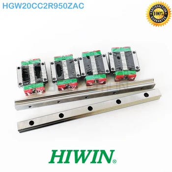 Original HIWIN Brand linear guide HGR20 2pcs 950mm linear track 4pcs HGW20CC Carriage HGW20CC2R950ZAC Guid Linear
Original HIWIN Brand linear guide HGR20 2pcs 950mm linear track 4pcs HGW20CC Carriage HGW20CC2R950ZAC Guid Linear