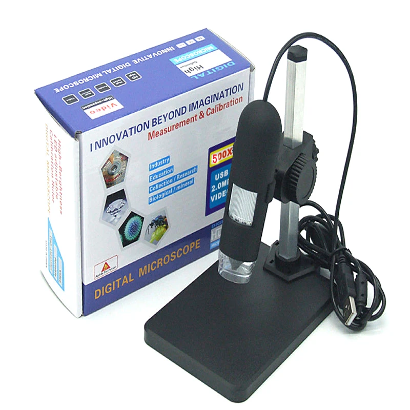 500 X USB Electronic Microscope 8 LED Lights Endoscope Camera Magnifier For Mobile Phone Repair Soldering PCB BGA With Stand
500 X USB Electronic Microscope 8 LED Lights Endoscope Camera Magnifier For Mobile Phone Repair Soldering PCB BGA With Stand
