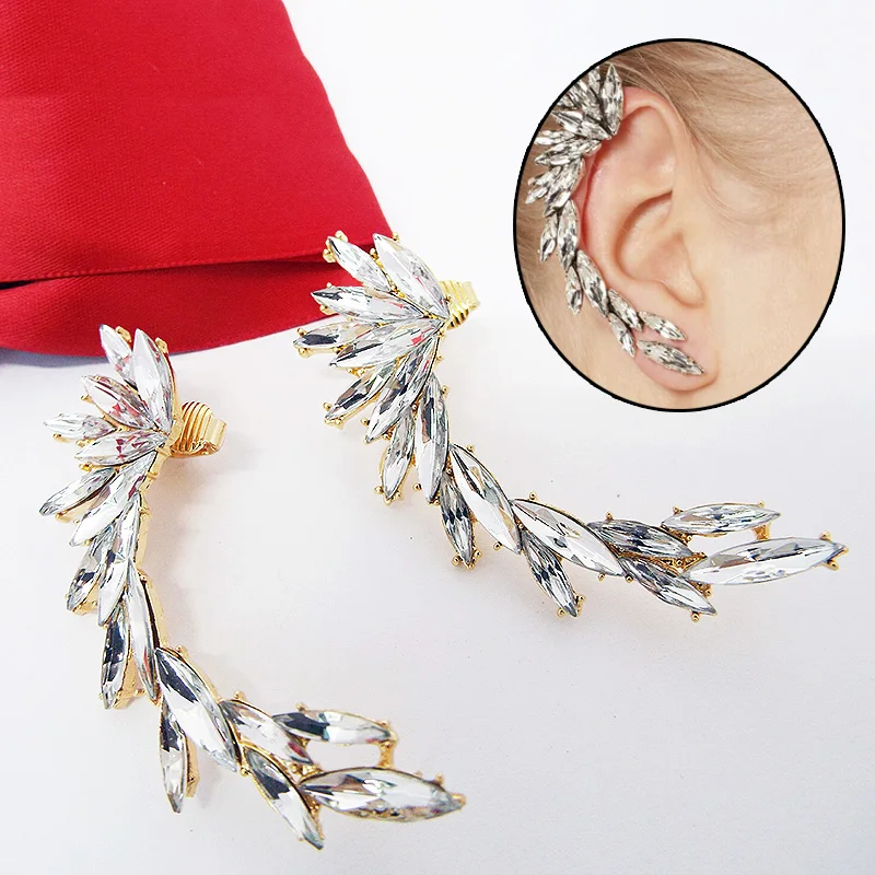 LNRRABC Exquisite 1PC Allergy Wedding Fashion Elegant Vintage Punk Gothic Crystal Rhinestone Ear Cuff Wrap Stud Clip Earrings
LNRRABC Exquisite 1PC Allergy Wedding Fashion Elegant Vintage Punk Gothic Crystal Rhinestone Ear Cuff Wrap Stud Clip Earrings