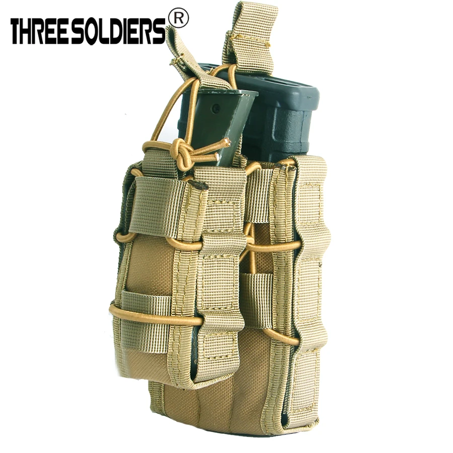 Тактический Журнал M4 Mag Molle Сумка с пистолетной магнитной сумкой