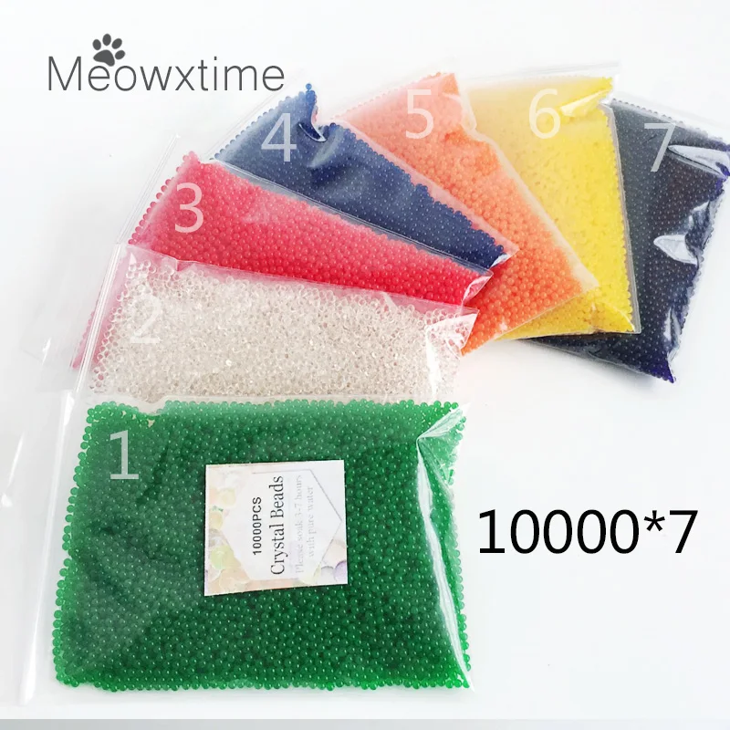 70000pcs/lot Crystal Soil Hydrogel Gel Polymer Water Beads ball Flower/Wedding/Decoration Growing Water Balls Big Home Decor
70000pcs/lot Crystal Soil Hydrogel Gel Polymer Water Beads ball Flower/Wedding/Decoration Growing Water Balls Big Home Decor