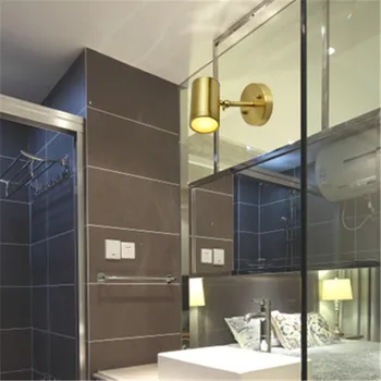 Nordic Loft Modern Minimalist Bathroom Mirror Headlights Dressing Lighting Lighting Aisle Bedroom Bar Pure Copper Wall Lamp
Nordic Loft Modern Minimalist Bathroom Mirror Headlights Dressing Lighting Lighting Aisle Bedroom Bar Pure Copper Wall Lamp