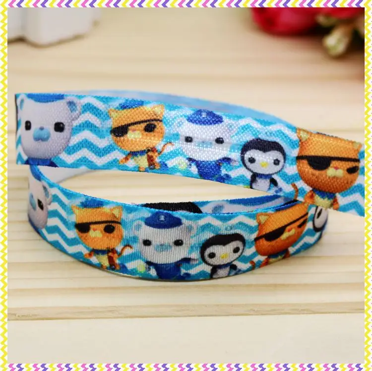 DHK 5/8'' 5yards Fold Elastic FOE octo printed headband headwear hair band diy decoration OEM Wholesale C98
DHK 5/8'' 5yards Fold Elastic FOE octo printed headband headwear hair band diy decoration OEM Wholesale C98
