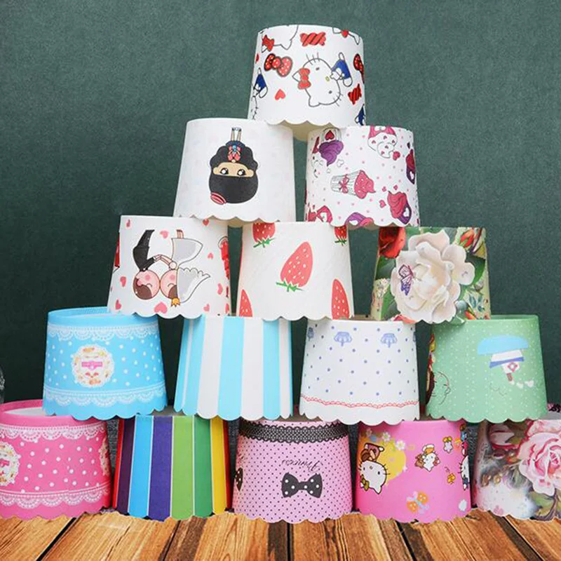 50Pcs Paper Oven Baking Tool Colorful Paper Cake Cup Tray Liner Baking Cup Muffin Kitchen Cupcake Case Mold Tool Bakeware 6ZA257
50Pcs Paper Oven Baking Tool Colorful Paper Cake Cup Tray Liner Baking Cup Muffin Kitchen Cupcake Case Mold Tool Bakeware 6ZA257