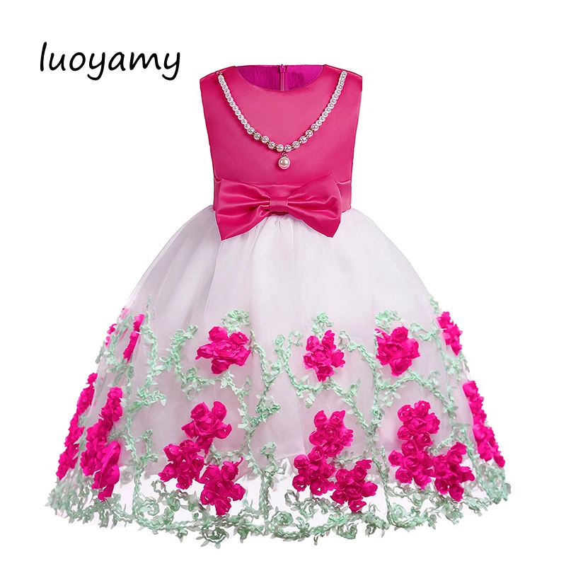 luoyamy Flower Girl Dress 2018 New Girls Birthday Wedding Party Princess Dresses Kids White Mesh Costume Children Clothes
luoyamy Flower Girl Dress 2018 New Girls Birthday Wedding Party Princess Dresses Kids White Mesh Costume Children Clothes
