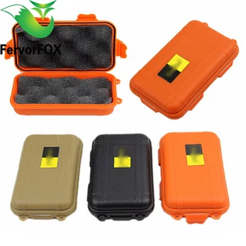 Outdoor Survival Case shockproof pressure waterproof box watertight seal box Survival equipment storage box 115*60mm
Outdoor Survival Case shockproof pressure waterproof box watertight seal box Survival equipment storage box 115*60mm