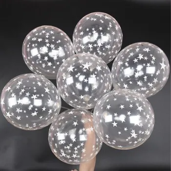 New Year ball 50pc/lot12 inch round clear star latex balloons helium for child birthday party decoration baby shower
New Year ball 50pc/lot12 inch round clear star latex balloons helium for child birthday party decoration baby shower