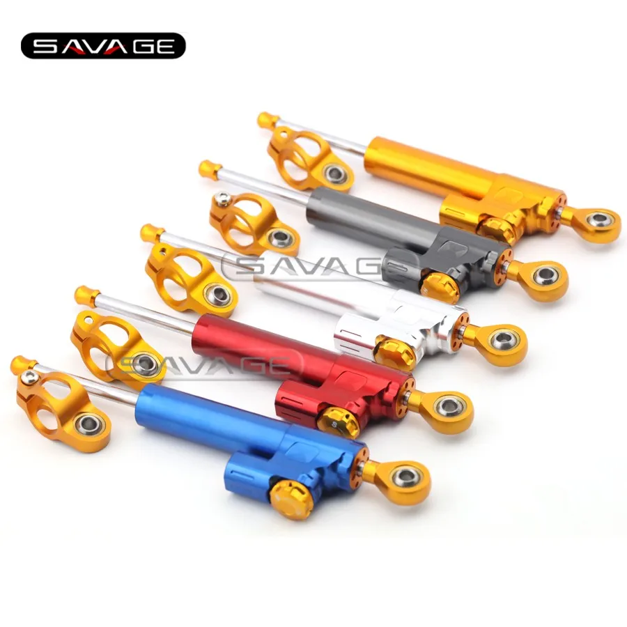 Motorcycle Steering Damper Stabilizer Adjustable Linear Reversed Safety Control 4 colors For HONDA YAMAHA SUZUKI KAWASAKI DUCATI
Motorcycle Steering Damper Stabilizer Adjustable Linear Reversed Safety Control 4 colors For HONDA YAMAHA SUZUKI KAWASAKI DUCATI