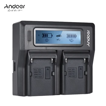 Andoer Dual Channel Digital Camera Battery Charger with LCD Display for Canon Sony Nikon Camera Batteries
Andoer Dual Channel Digital Camera Battery Charger with LCD Display for Canon Sony Nikon Camera Batteries