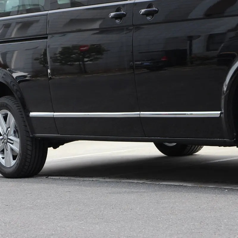 WELKINRY for Volkswagen Transporter T6 Caravelle 2016 2017 2018 ABS chrome car body door side molding anti-scuff rib trim
WELKINRY for Volkswagen Transporter T6 Caravelle 2016 2017 2018 ABS chrome car body door side molding anti-scuff rib trim