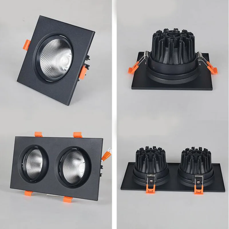 LED downlight Square led spot chandelier ceiling Super Brigh square Dimmable Led COB Ceiling 15w recessed Lights Indoor Lighting
LED downlight Square led spot chandelier ceiling Super Brigh square Dimmable Led COB Ceiling 15w recessed Lights Indoor Lighting