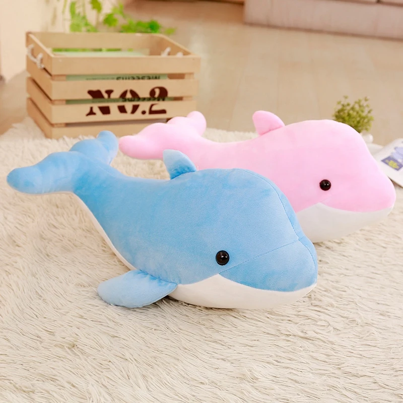 1PCS 20cm Kawaii Stuffed Plush Dolphin Dolls Pillow Cute High Quality Animal Cushion Toys Kids Birthday Gifts MDD87
1PCS 20cm Kawaii Stuffed Plush Dolphin Dolls Pillow Cute High Quality Animal Cushion Toys Kids Birthday Gifts MDD87