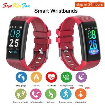 Fashion Smart Sports Bracelet Blood Pressure Heart Rate Tracker Smart Band Health Wristband for Huawei Mate S 9 8e 8 Plus 7 Plus
Fashion Smart Sports Bracelet Blood Pressure Heart Rate Tracker Smart Band Health Wristband for Huawei Mate S 9 8e 8 Plus 7 Plus