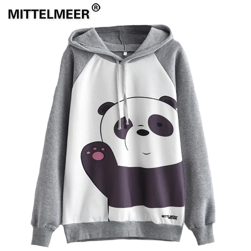 MITTELMEER 2019 Autumn winter Harajuku printed Hooded Sweatshirt print panda cartoon cat unicorn Hoodies girls women Christmas
MITTELMEER 2019 Autumn winter Harajuku printed Hooded Sweatshirt print panda cartoon cat unicorn Hoodies girls women Christmas