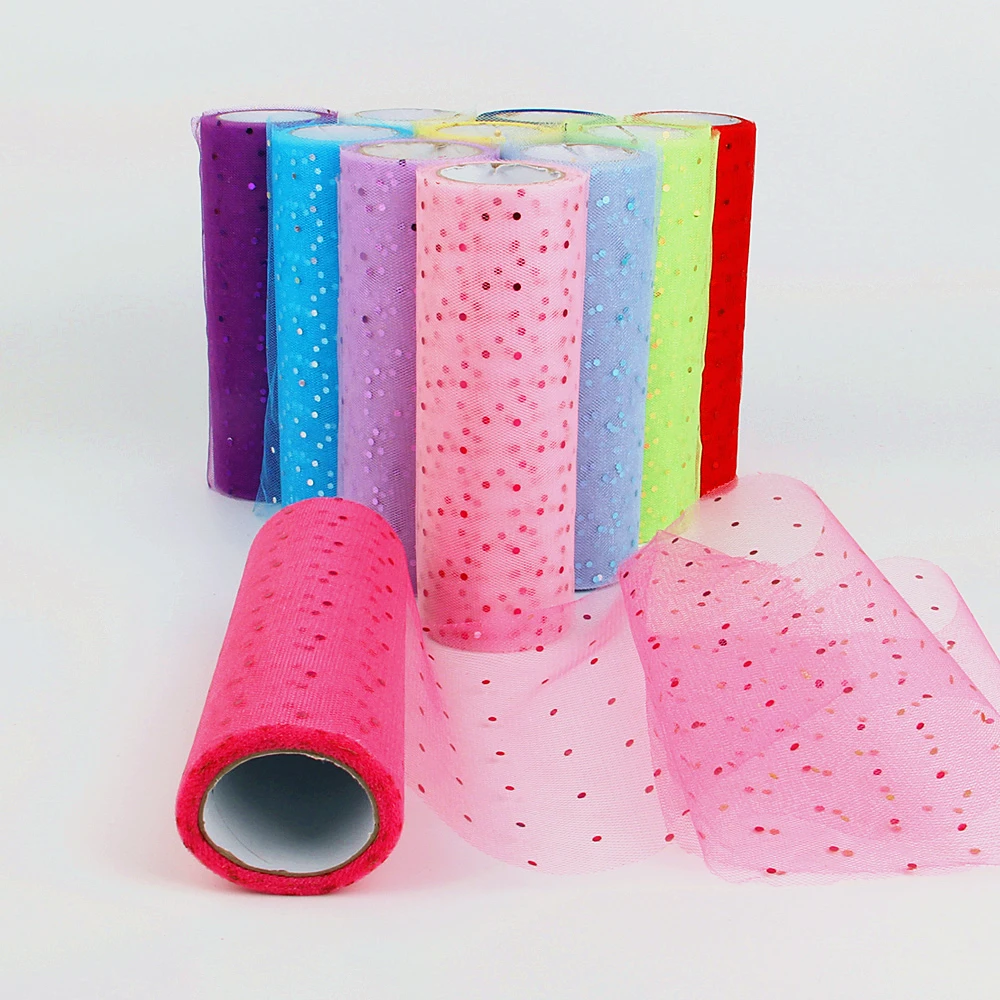15cm 10 Yards Glitter Tulle Fabric Roll Decor Crafts Tulle Skirt Sewing Mesh Event Party Supplies Wedding Table Decoration
15cm 10 Yards Glitter Tulle Fabric Roll Decor Crafts Tulle Skirt Sewing Mesh Event Party Supplies Wedding Table Decoration
